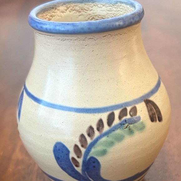 Vintage Nittsjö Sweden Hand-Painted Small Ceramic Vase - Marked 298 - Picture 4 of 12